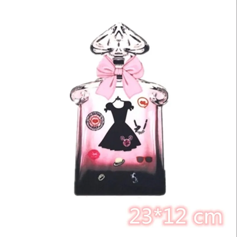 

Patch Sequin Embroidered Clothing Accessories Sweater T-shirt Decoration Patch DIY Can Iron Perfume Bottle