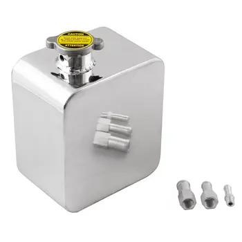 

Universal 2L Polished Aluminium Alloy Header Expansion Water Tank with Cap