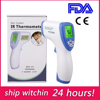 

LCD Digital Non-contact Forehead Thermometer Infrared Thermometer Temperature Fever Digital Measure Tool Baby Adult Health