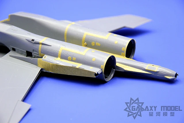 GALAXY Tool D48006 Russian Su-35 Flanker E Camouflage Die-Cut Flexible Mask for Great Wall L4820 Aircraft Model DIY 5