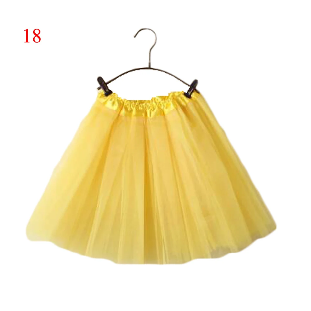 red skirt 15Inch Length Classic Women's Tulle Skirts Elastic Tutu Skirts Solid Color High Waist Sweet Toddlers Ballet Skirt Blue Pink Rose crop top and skirt Skirts