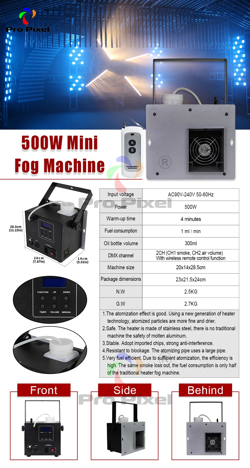 FG500参数