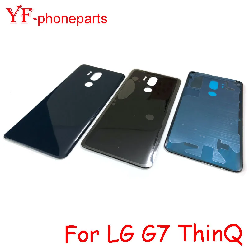 LG G7 ThinQ G710 후면 배터리 커버, 후면 패널 문짝 하우징 케이스 수리 부품, AAAA 품질