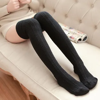 

Stockings christmass Winter funny Stockin Women's Girls Solid Thigh High Spcks Over Winter Cotton Warmer Soft Stockings Y927