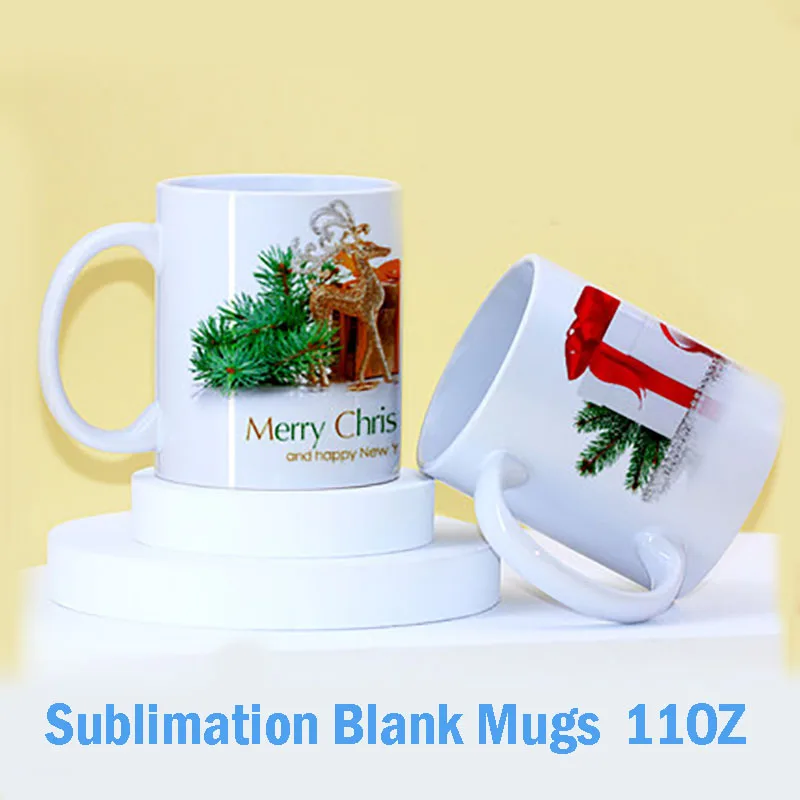 Sublimation Blank Mug for heat transfer printing /Custom made DIY made mugs  for gifts - AliExpress