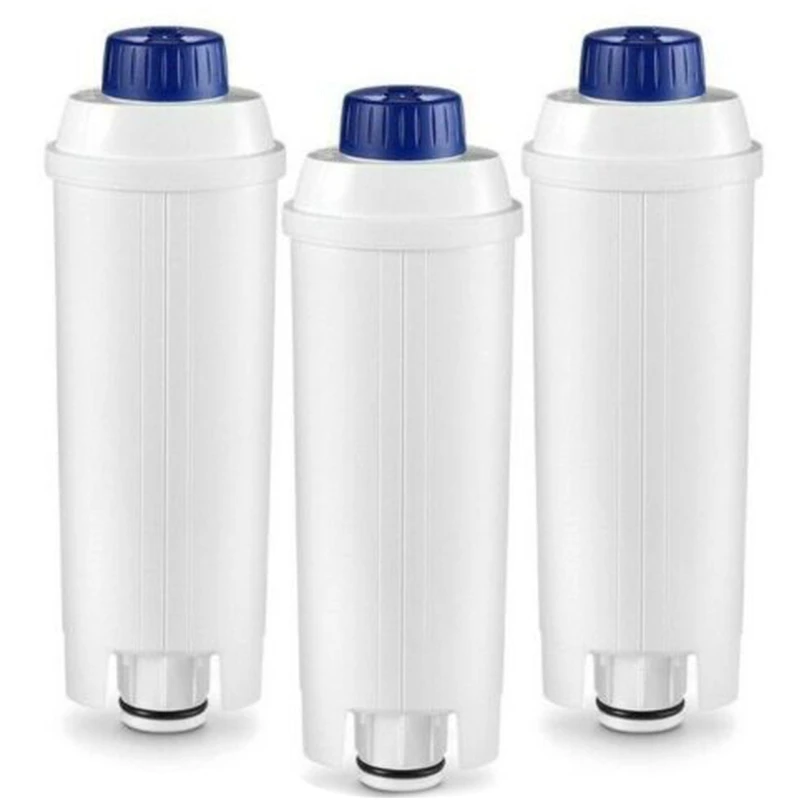 3 Packs Coffee Machine Water Filter for Delonghi DLSC002 Replacement Cartridge with Activated Carbon |