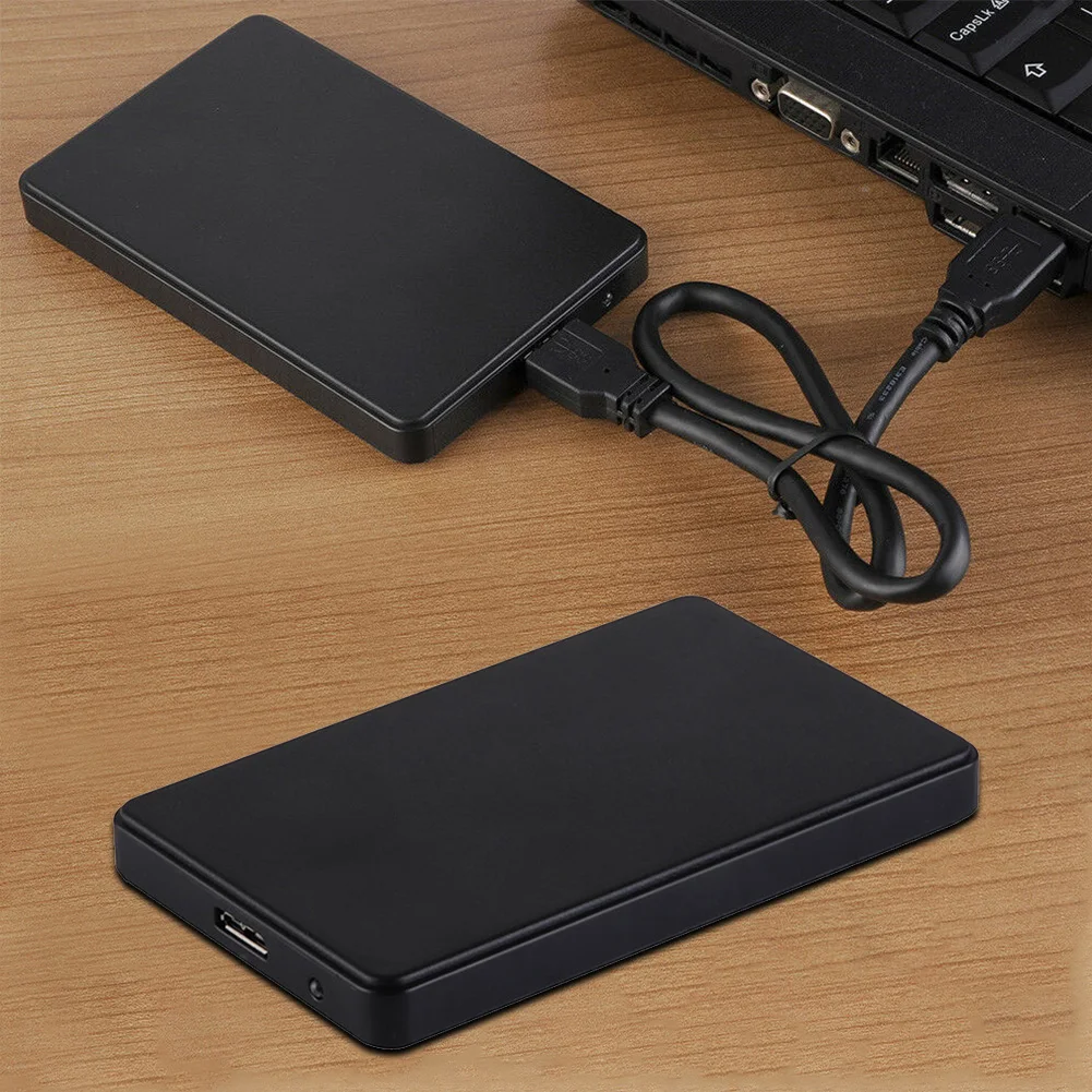 USB 3,0 Универсальный 2 ТБ ABS чехол высокоскоростной HDD корпус 2,5 дюймов прочный жесткий диск Настольный ПК Внешний SSD портативный