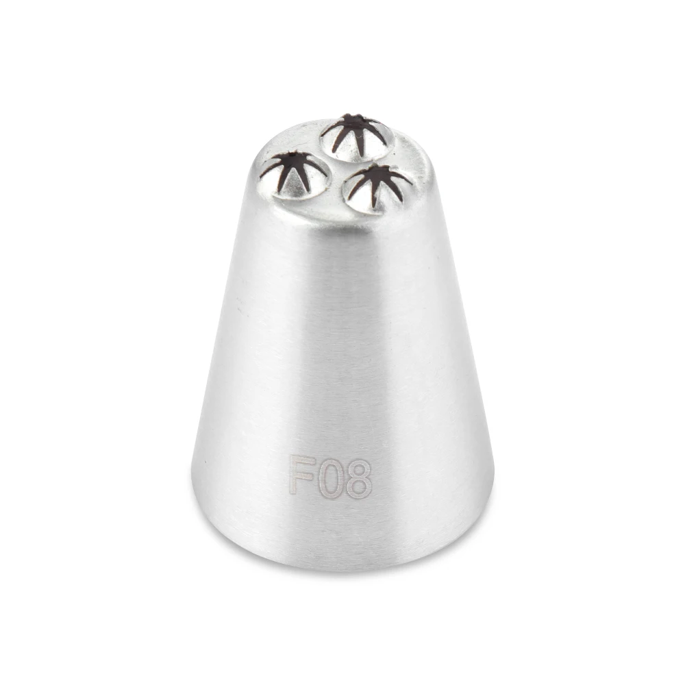 1/2PCS Stainless Steel Cakes Cupcake Decorating Icing Piping Nozzles DIY Cream Pastry Nozzle Home Kitchen Baking Tools