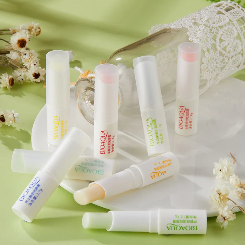 Aloe Strawberry Lip Balm Is Not Easy To Fade Lipstick Peach Moisturizing Moisturizing Lasting Color and Moisturizing Lip Balm 5