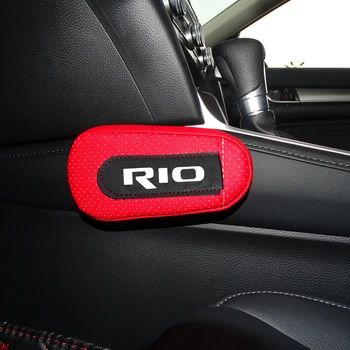 

Soft Leather Leg Cushion Knee Pad Armrest pad Interior For Kia Rio 3 4 K2 K3 GT GTLINE X-Line Auto Accessories