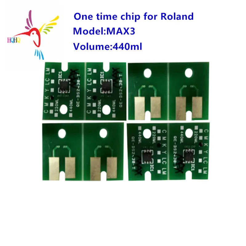 440 мл для roland max3 однократная микросхема, совместимая с roland printer MAX3 однократная микросхема для roland printer
