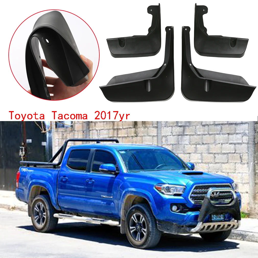 Для Марка Toyota Tacoma года Брызговики Автомобильные Брызговики Передняя тыльная грязь Щитки крыла вспышки