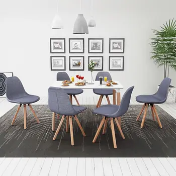 

Nordic DinningTable Modern Minimalist Leisure Table To Discuss Solid Wood Dining Table And Chair Combination Dining Table-set