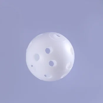 

24pcs Air Flow Hollow Golf Balls for Golf Practice (White)