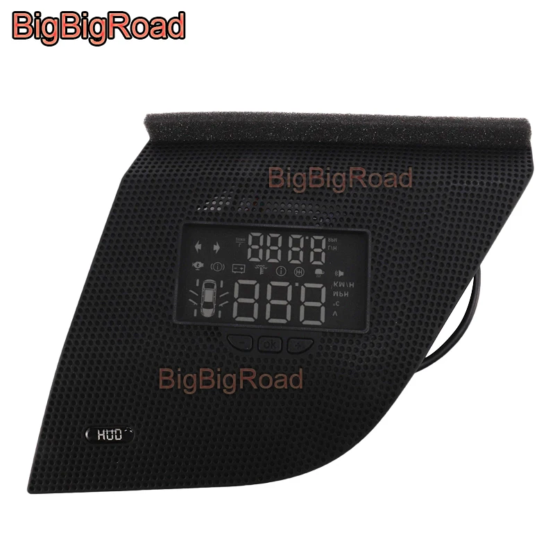 BigBigRoad автомобильный Автомобильный дисплей HD проектор HUD экран сверхскоростной