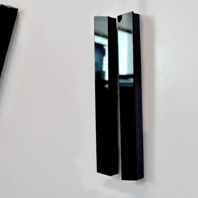 2020 короткие настенные часы в скандинавском стиле 3D Diy акриловые зеркальные