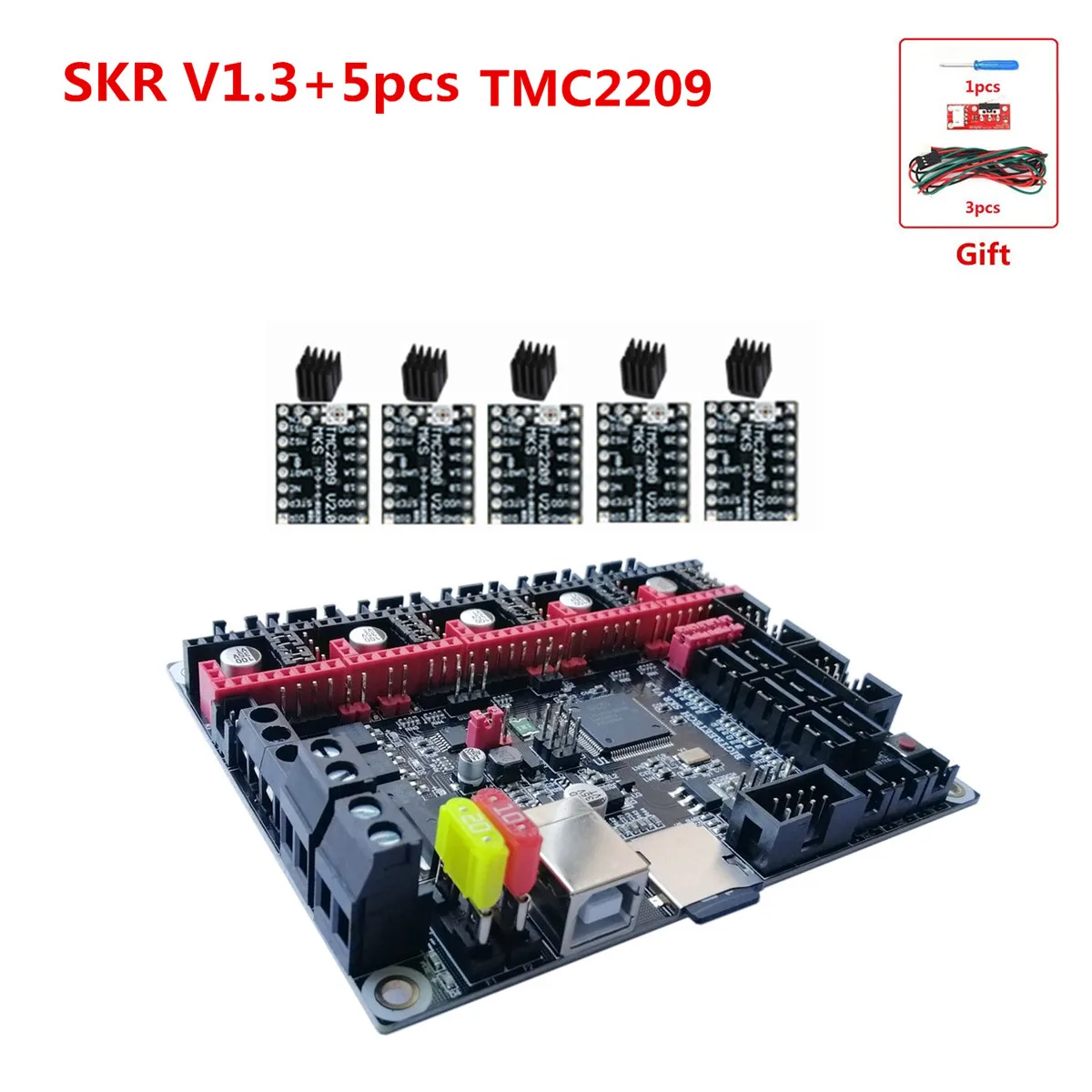 Оригинальный SKR V1.3 материнская карта Reprap панель управления creality cr 10 запасные