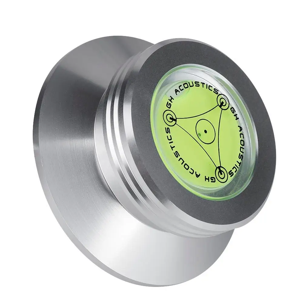 Металлический зажим для записи LP Дисковый стабилизатор проигрыватель CD плееров