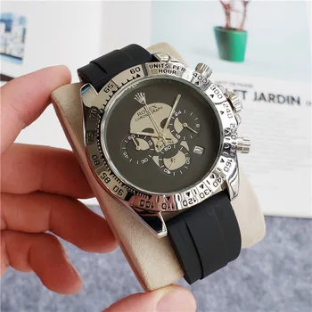 

2020 Hot Sale Rolex- Cosmograph-Dayton- Brand Luxury Men's silicone strap Quartz Watch Business Fashion Ladies Watch Gift AAA