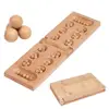 Mancala Board Games African Chess Game Folding Wooden Checkerboard Children Adults Strategy Games Educational Toys 1