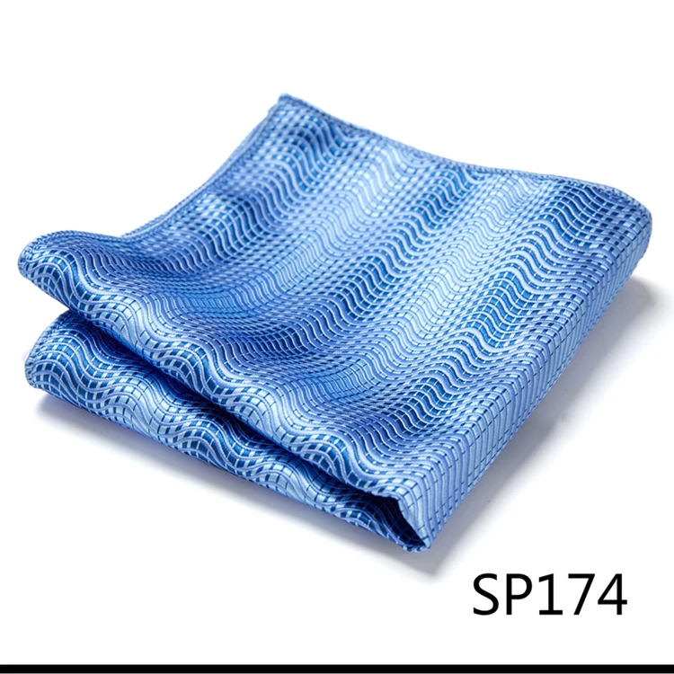 Newest style  Brand Factory Sale Top grade  Pocket Square Paisley Dropshipping Clothing accessories Memorial Day Fit Workplace