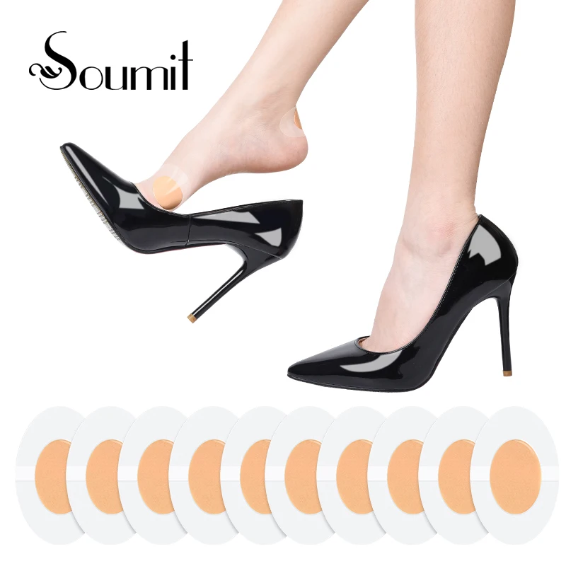 Soumit Adhesive Foot Sticker Pad Suit Anti Wear Heel Stickers Heel Cushion Pads Foot Protector