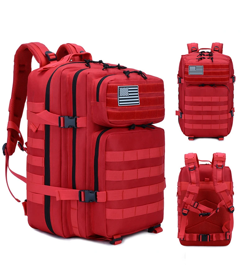 

45L Outdoor Tactical Backpack Military Camouflage Backpack Assault Infantry Rucksack for Camping Hiking Trekking Hunting