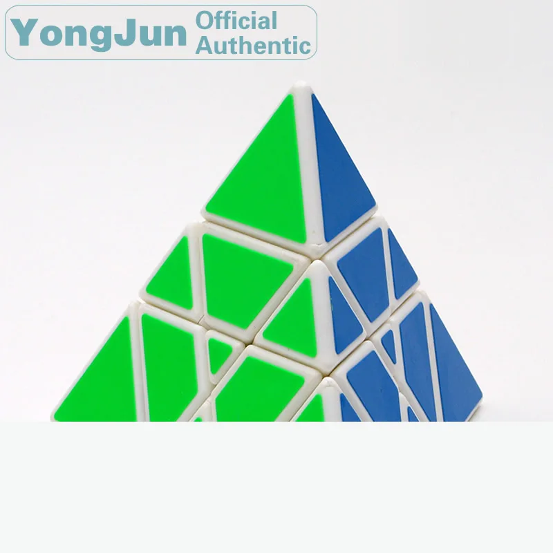 YongJun башня Пирамида 3x3x3 магический куб YJ 3x3 профессиональный скоростной пазл