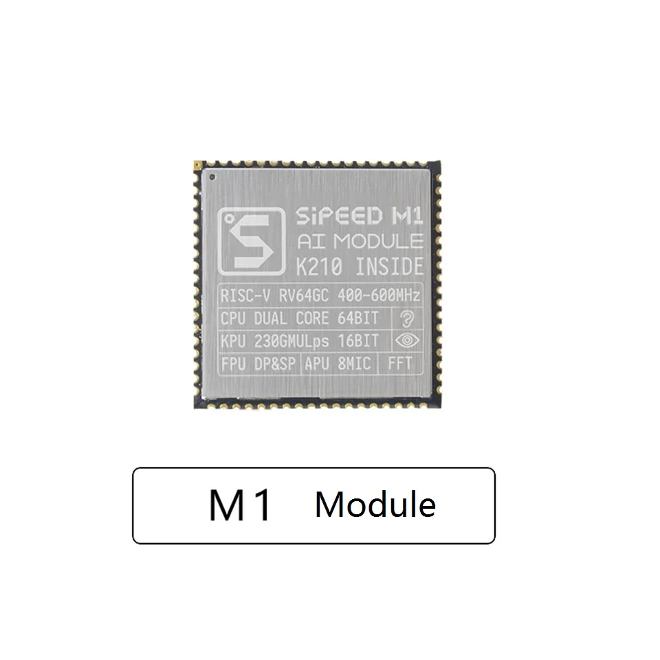 Sipeed M1 M1W Dock AI+lOT Module Demo Board K210 Deep Learning Vision RV64 AI board for Edge Computing