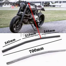 Универсальный motorcyclehandlebar 7/8 дюймов 22 мм ручка панелей прямым сопротивлением бар для Honda Yamaha Suzuki Harley Bobber Chopper