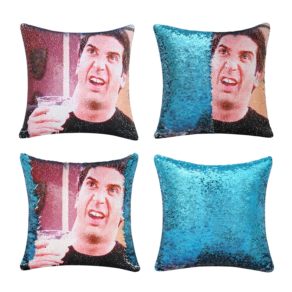 Волшебные чехлы с блестками для подушек Friends TV чехол черными декоративные