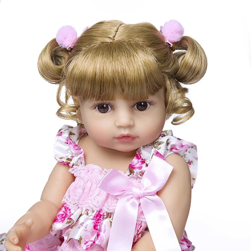Boneca Bebê Reborn, 55cm, Brinquedo Muito Macio De Silicone, Boneca De  Menina, Princesa Rosa, Com Dropshipping - Bonecas - AliExpress