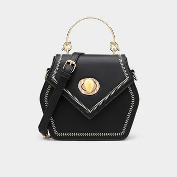 

2020 summer small fresh single shoulder Messenger bag fashion portable chain bag pu leather handbag new