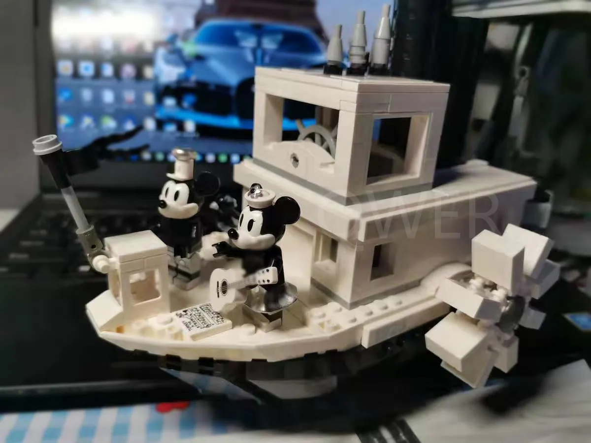 3025 842 шт. идеи Steamboat Вилли фильм fit 21317 строительные блоки кирпичи игрушки Детские модели рождественские подарки