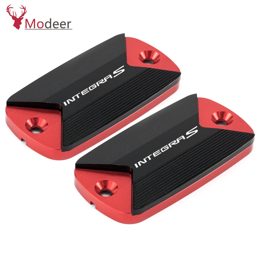 For Honda Integra 700 750 S 750D NC750 NC750D NC750 D CNC Aluminum Motorcycle Brake Fluid Fuel Reservoir Tank Cap Cover (1)