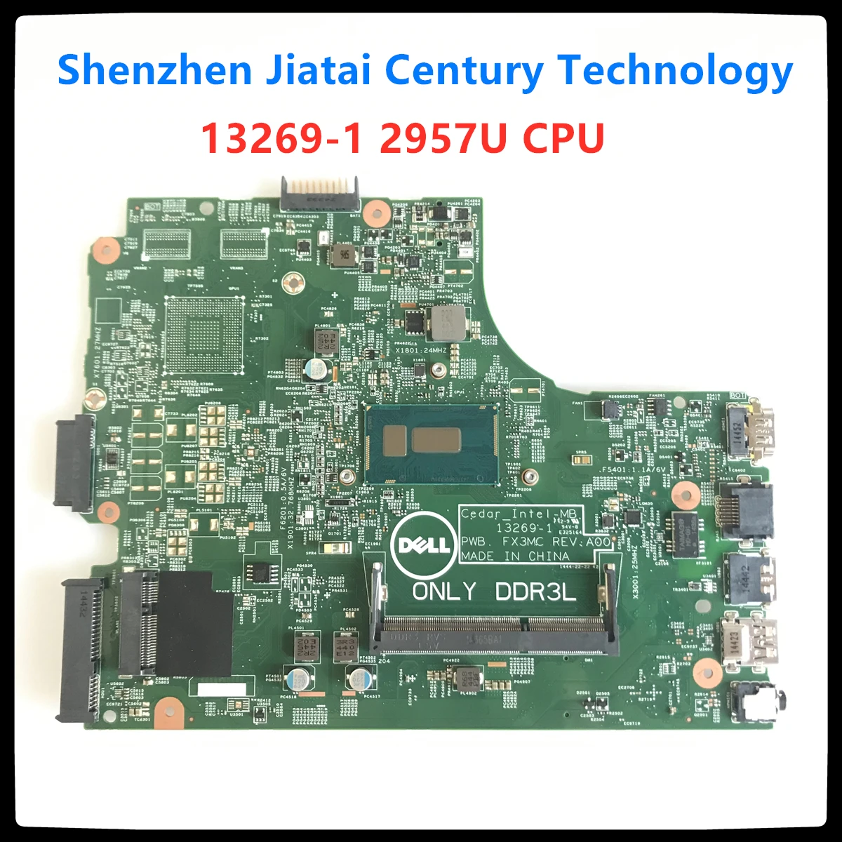 13269-1 ПРБ. FX3MC REV: A00 для Dell Inspiron 15 3442 3542 3443 3543 5748 Материнская плата ноутбука CN-0HRG70 HRG70 2957U материнская плата
