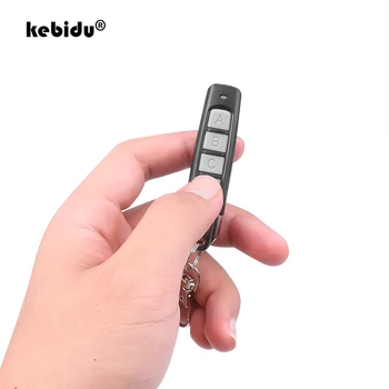 

kebidu 4 Buttons Clone Remote Control 433MHZ Wireless Transmitter Garage Gate Electric Door Copy Controller Anti-theft Lock Key