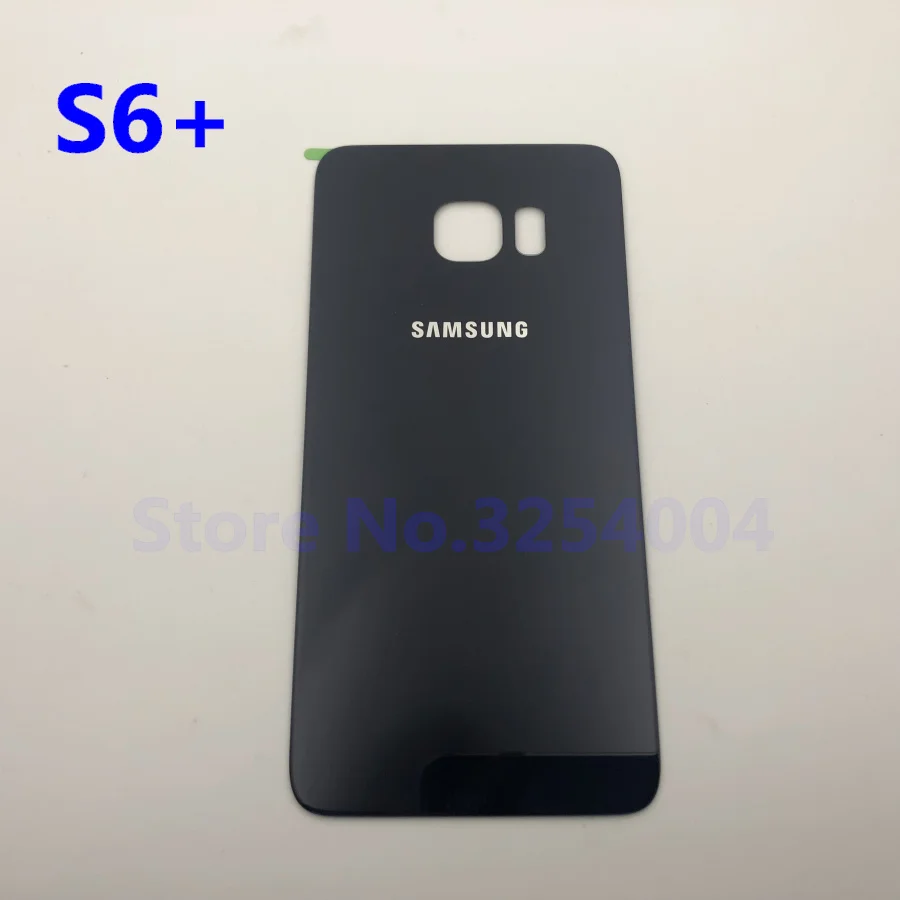 S6 Plus Dark Blue S6+ крышка для батареи, стекло для samsung Galaxy S6 Edge Plus G928 G928F, SM-G928F, задняя крышка для батареи, замена корпуса - Цвет: S6 Plus Dark Blue