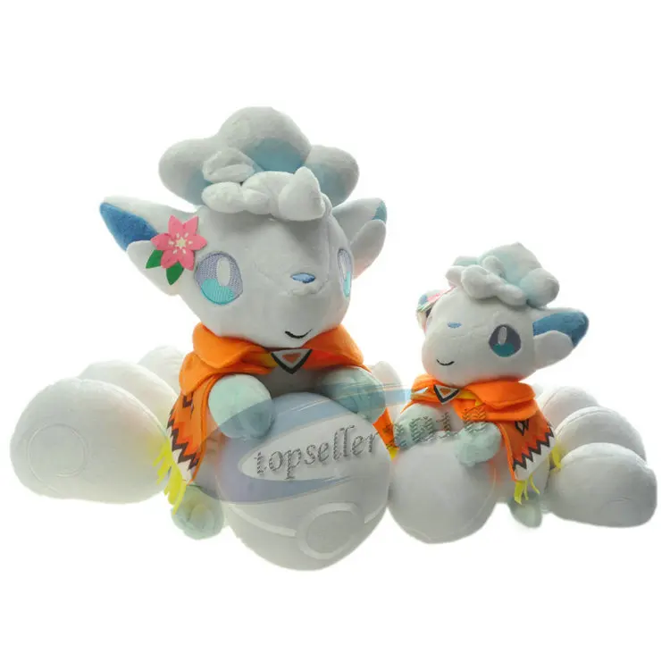 Takara Tomy куклы Покемон Плюшевая Кукла мяч лед Vulpix фигурки детей Рождество подарки на день рождения Пикачу