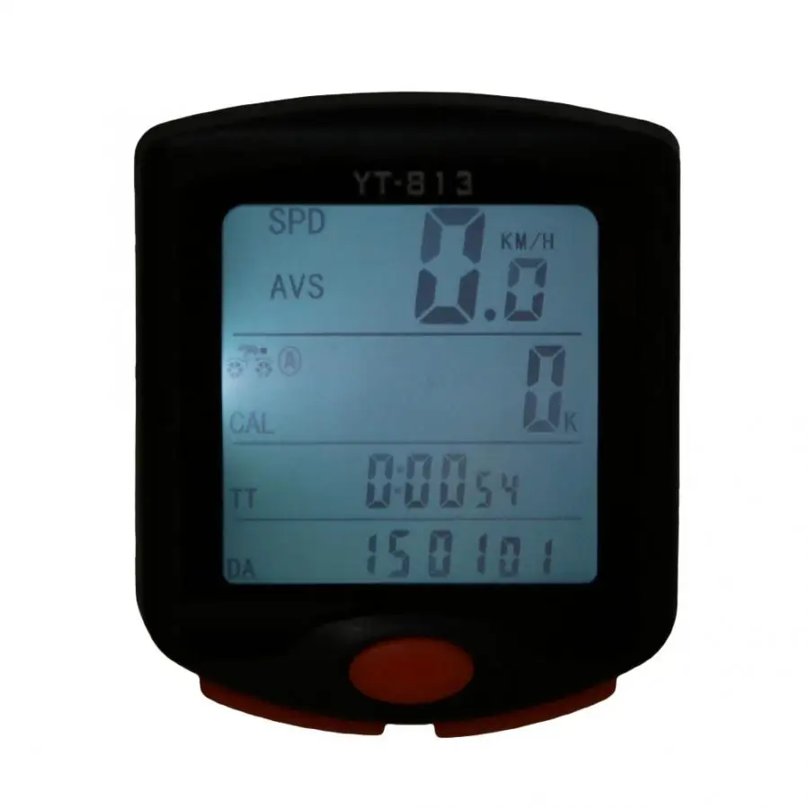 Bike Speedometer Bicycle Wireless Mileage Speedometer Code Table Luminous Adjustable Handlebar Mount Bike Computer Bicycle