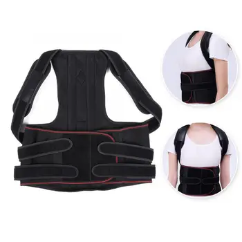 

Lumbar Support Fixation Humpback Correction Back Support Spine Brace for Adult Children Back Belt Protection Pain Relief Massage