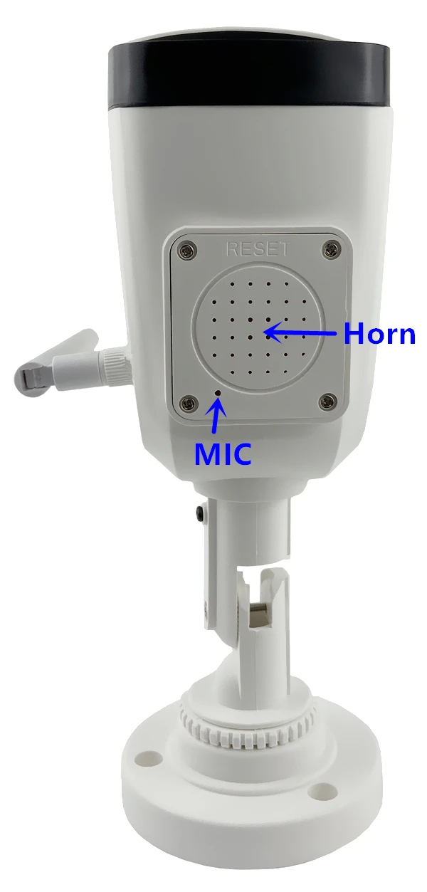 5MP 4MP 2MP Встроенный микрофон динамик WIFI Беспроводная IP цилиндрическая камера 2592*1944