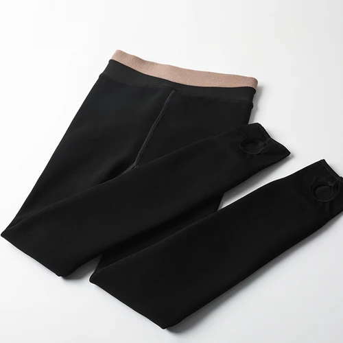 Зимние теплые колготки Nylons, плотные компрессионные теплые флисовые Колготки, женские зимние чулки, высокие эластичные теплые штаны с высокой посадкой - Цвет: Coffee