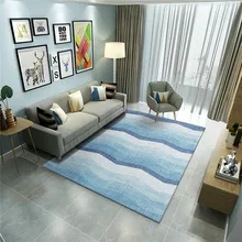 Скандинавский ветер простой гостиной, ковер, диван, чайный столик, ковер, прикроватный матрас
