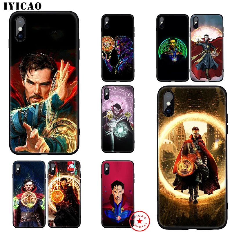 IYICAO Доктор Стрэндж Марвел мягкий чехол для iphone 11 Pro Xr Xs Max 6 6s 7 8 Plus 5 5S Se Силиконовый