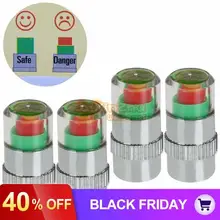 4 шт./лот 2.4Bar/36psi система контроля давления воздуха в автомобильных шинах, колпачки клапана, датчик сигнализации, индикатор, диагностические инструменты, наборы