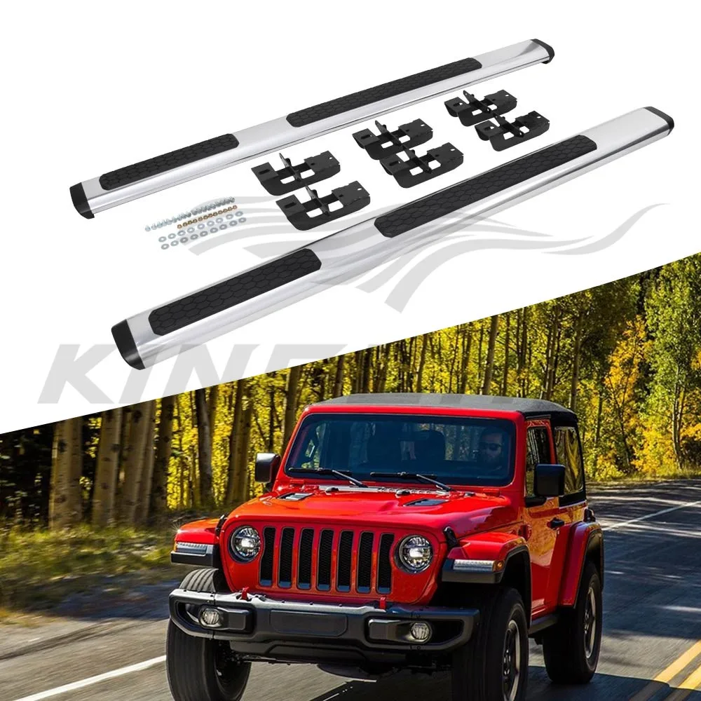 running board side step nerf bar FIT for JEEP Wrangler JL 4 DOORs 2018-2020 | Автомобили и мотоциклы
