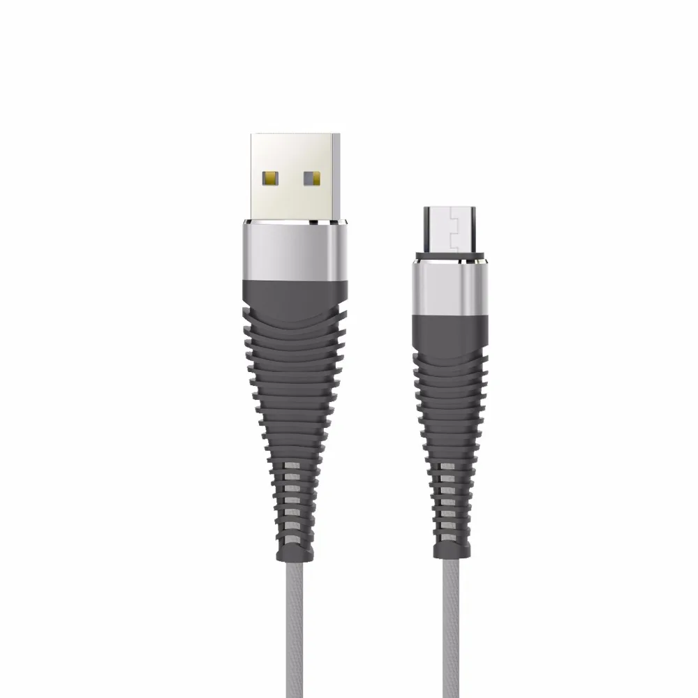 1 метр Micro usb кабель 2A быстрое зарядное устройство алюминиевый плетеный шнур данных для Redmi 7 7A 6A 5A 4A 4X Note 6 pro S2 a2 lite/sony Z5 Z4
