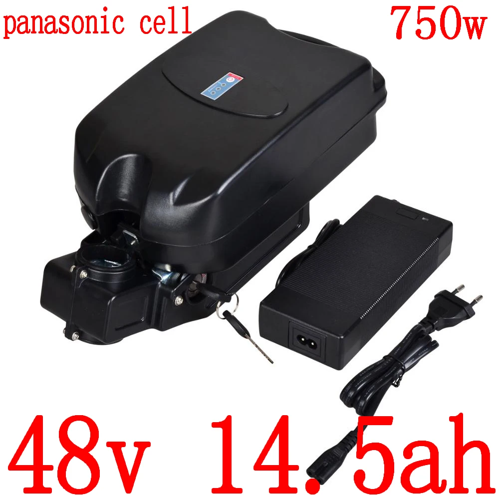 Литий-ионный аккумулятор для электрического велосипеда panasonic 48 В 500 Вт 750 8 Ач 12 15 |