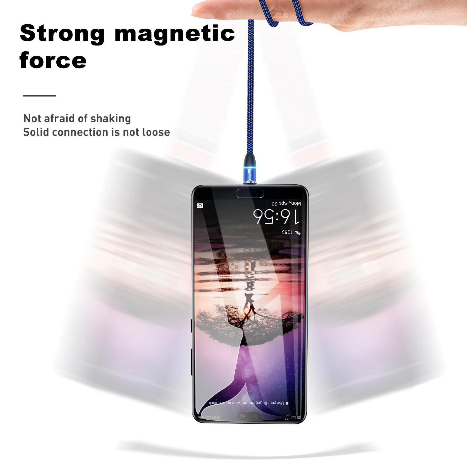 Магнитный кабель Micro USB GTWIN 3A для iPhone 12 11 XR Samsung Xiaomi быстрой зарядки Type C магнитное